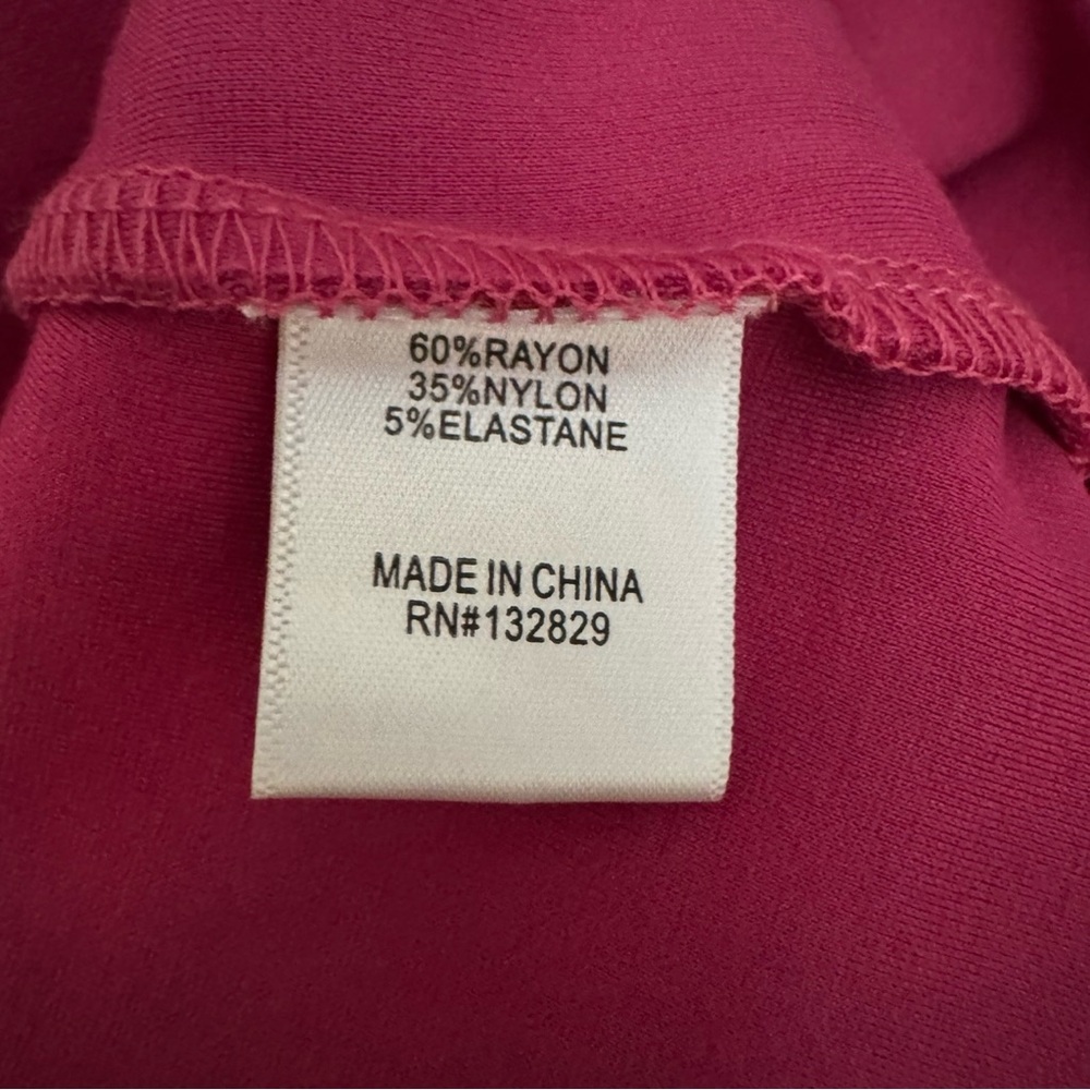 NWT! Lovers + Friends Lucie Midi Dress in Fuchsia Size Medium - Picture 11 of 13